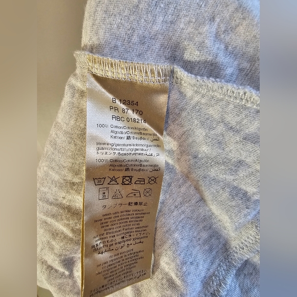 BURBERRY Kids Cotton T with Belt and Ruffle detail Sz8 - Picture 2 of 5